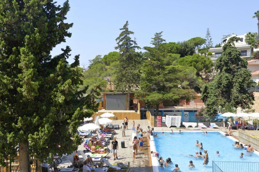 Camping Senia Cala Canyelles Lloret de Mar Exterior foto