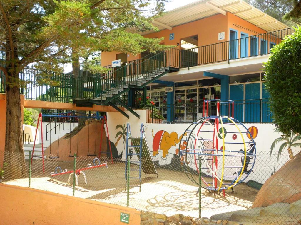 Camping Senia Cala Canyelles Lloret de Mar Exterior foto