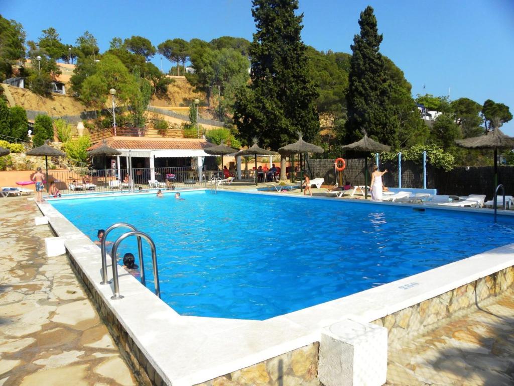 Camping Senia Cala Canyelles Lloret de Mar Exterior foto