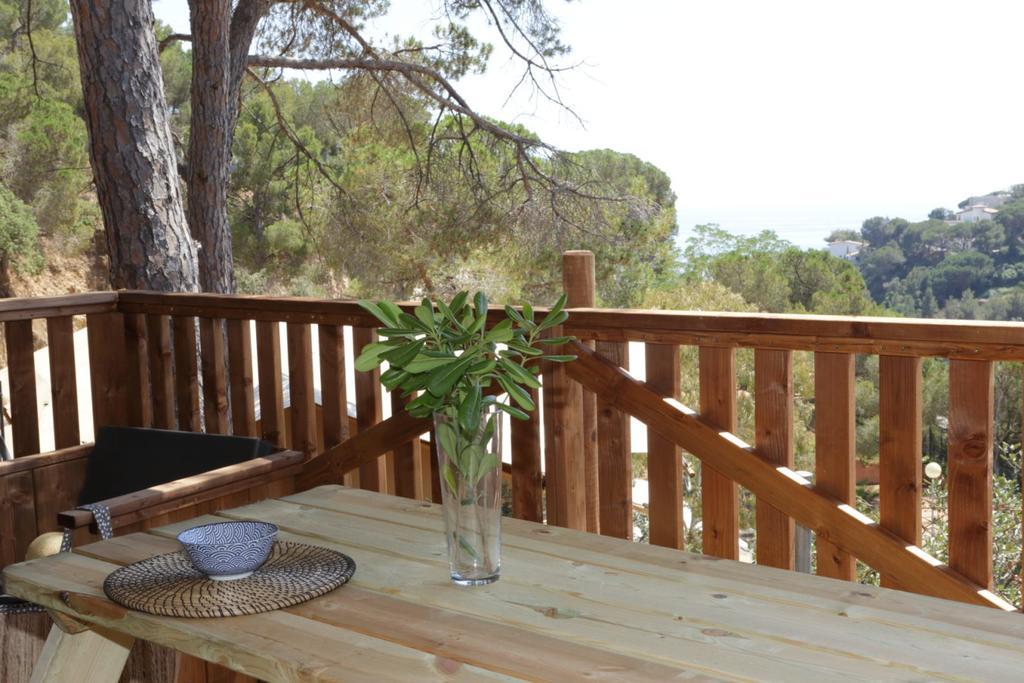Camping Senia Cala Canyelles Lloret de Mar Exterior foto