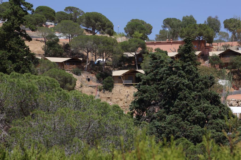 Camping Senia Cala Canyelles Lloret de Mar Exterior foto